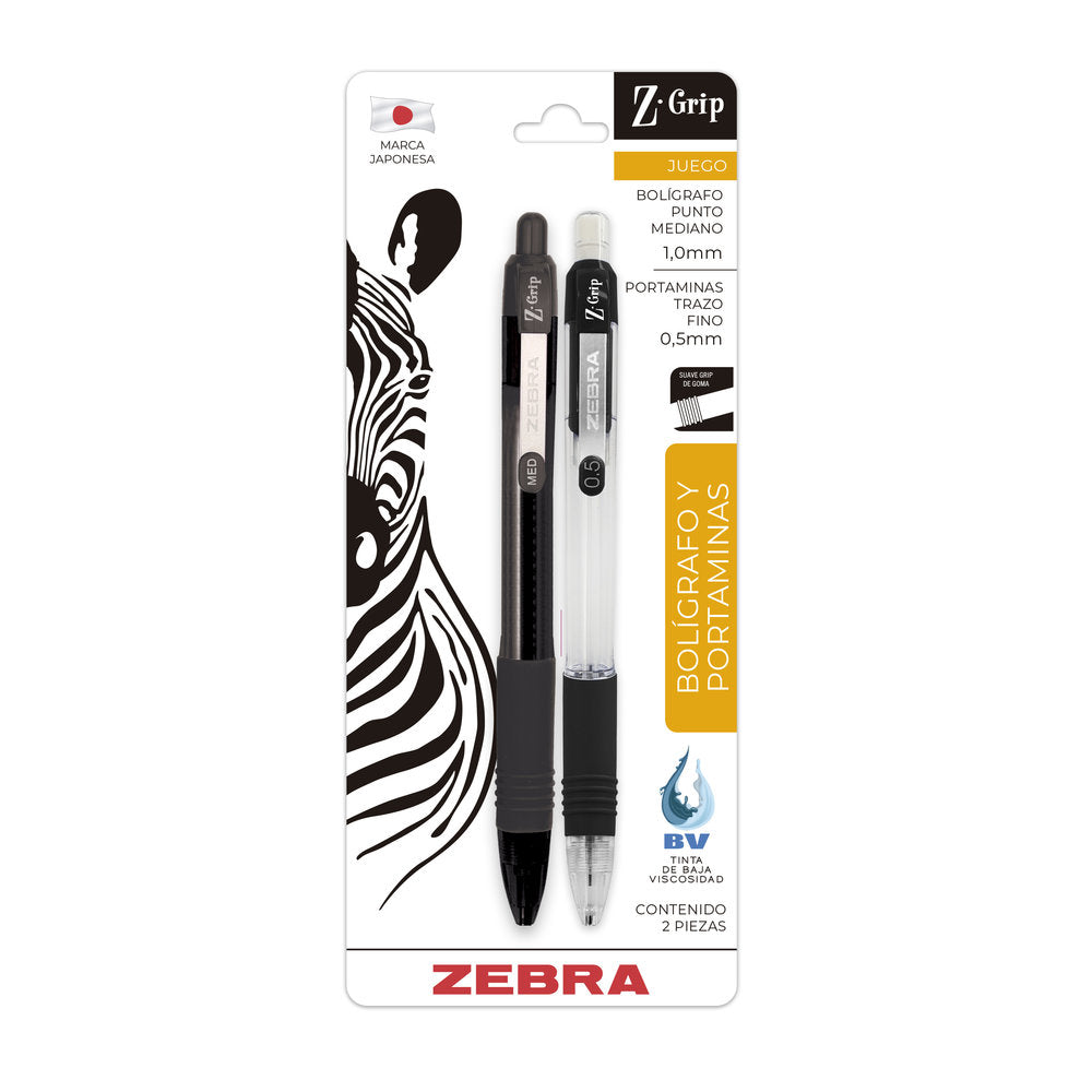 Juego De Bolígrafo Y Portaminas Z-Grip Zebra