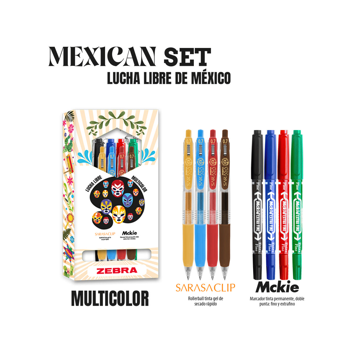 Lucha Libre - Multicolor