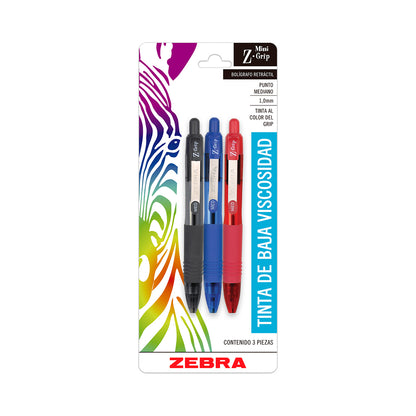 Bolígrafo Retráctil Mini Z-Grip Zebra