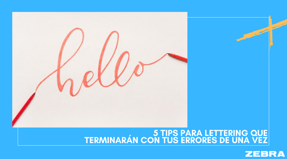 5 Tips para Lettering que terminarán con tus errores de una vez