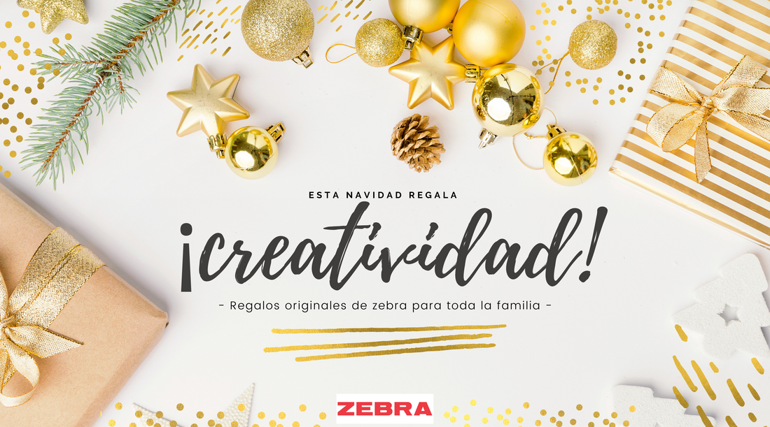 ¡Regala creatividad, regala ZEBRA! Guía de regalos navideños para toda la familia