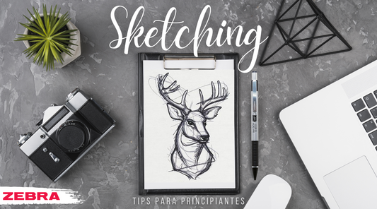 Tips para principiantes de sketching con los mejores marcadores y portaminas 