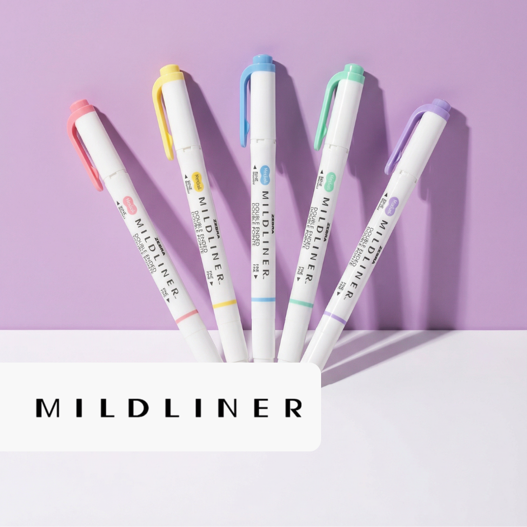 Mildliner | Resaltadores pastel Zebra