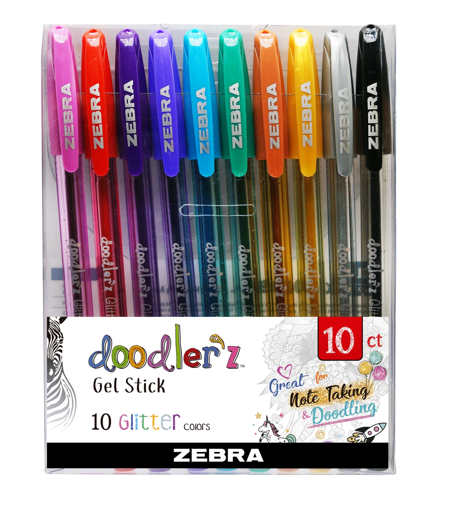 Rollerball De Tinta Gel Doodler'z Zebra