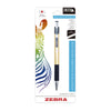 Bolígrafo Retráctil De Acero Inoxidable F-301 A Zebra