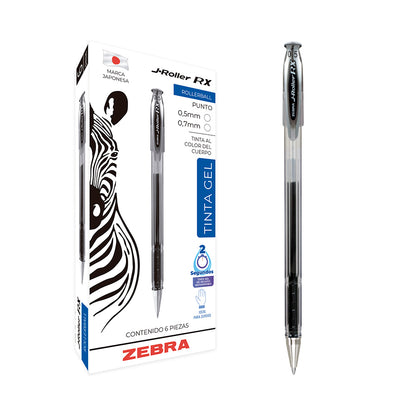 Rollerball De Tinta Gel J-Roller RX Zebra