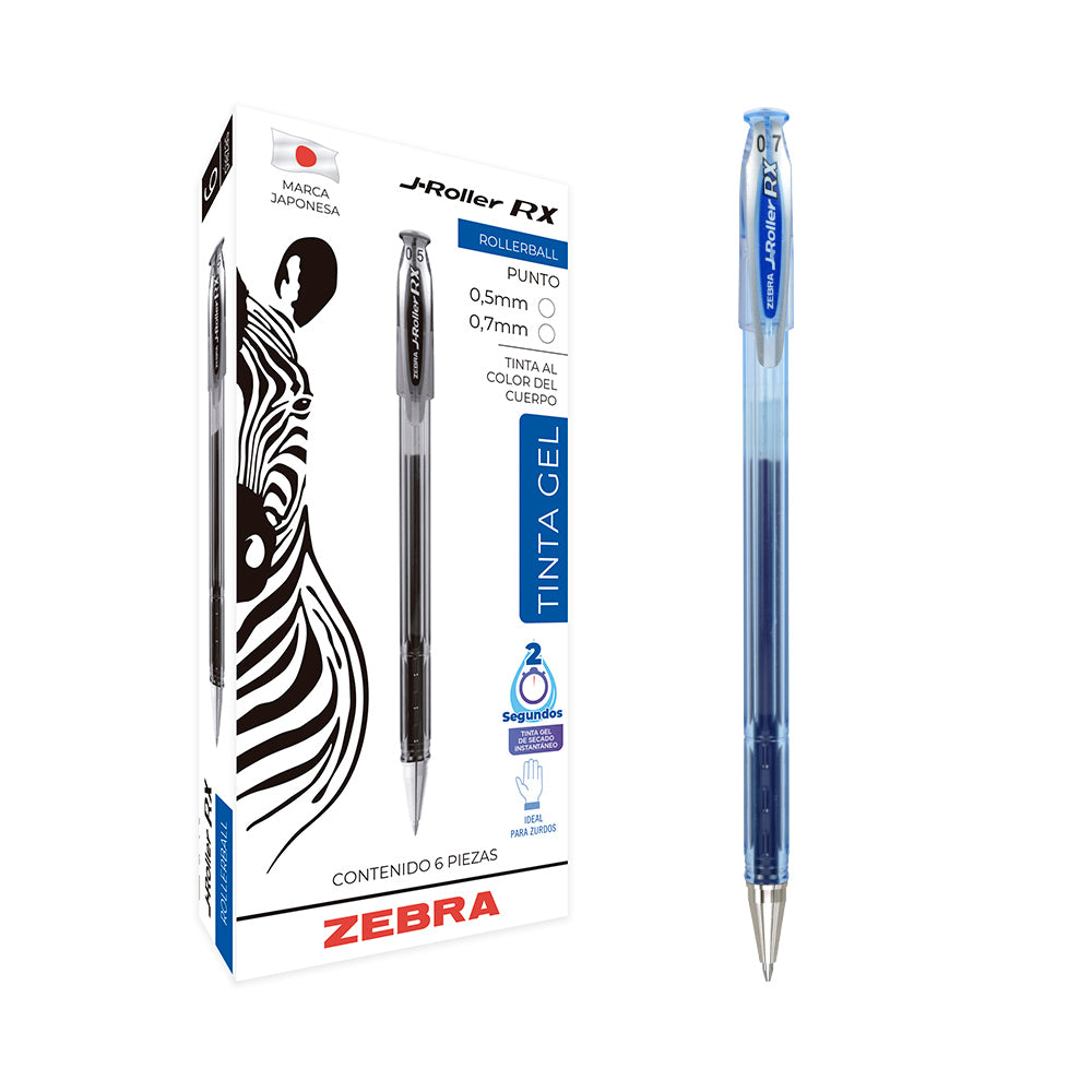 Rollerball De Tinta Gel J-Roller RX Zebra