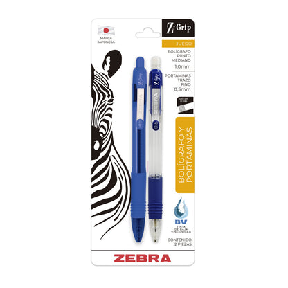Juego De Bolígrafo Y Portaminas Z-Grip Zebra