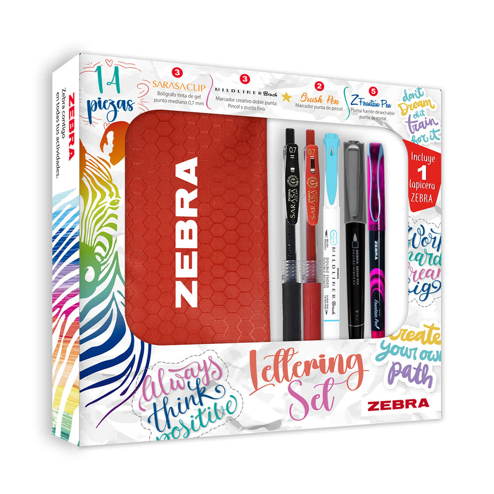 Bundle Lettering Set – Zebra México