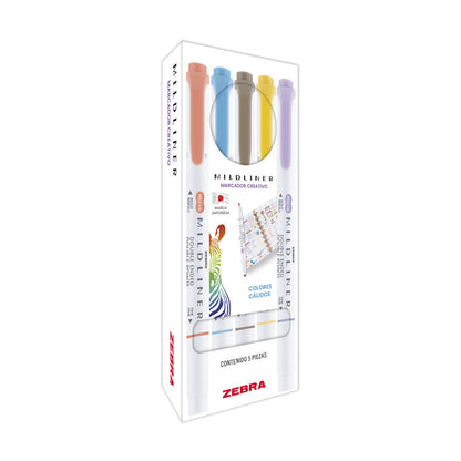 Marcador Doble Punta Mildliner Zebra