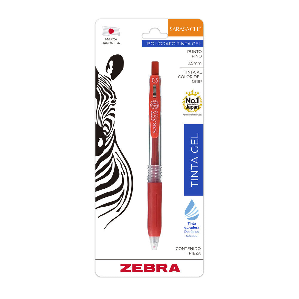 Rollerbal Tinta Gel - Sarasa Clip - Zebra