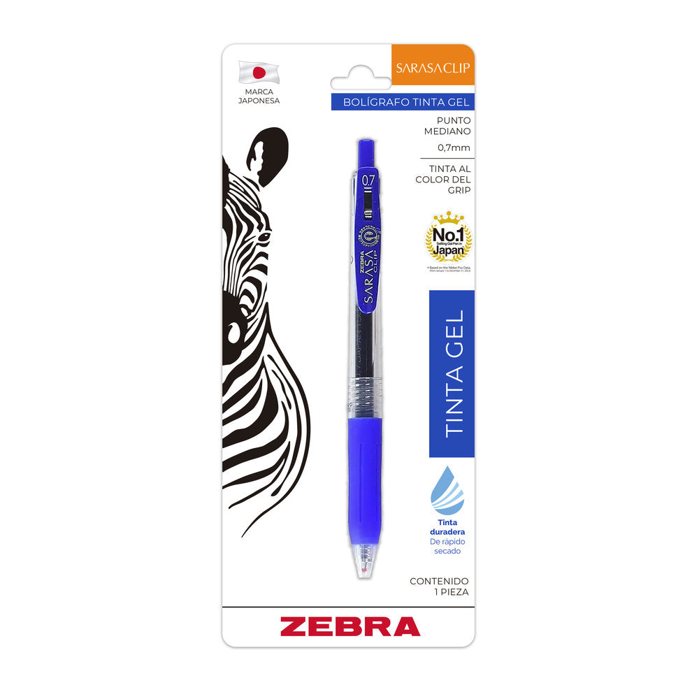 Rollerbal Tinta Gel - Sarasa Clip - Zebra