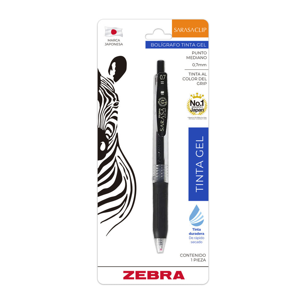 Rollerbal Tinta Gel - Sarasa Clip - Zebra