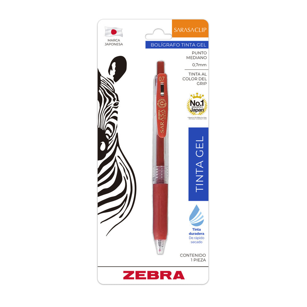 Rollerbal Tinta Gel - Sarasa Clip - Zebra