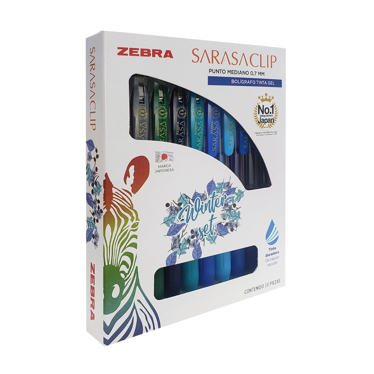 Rollerbal Tinta Gel - Sarasa Clip - Zebra