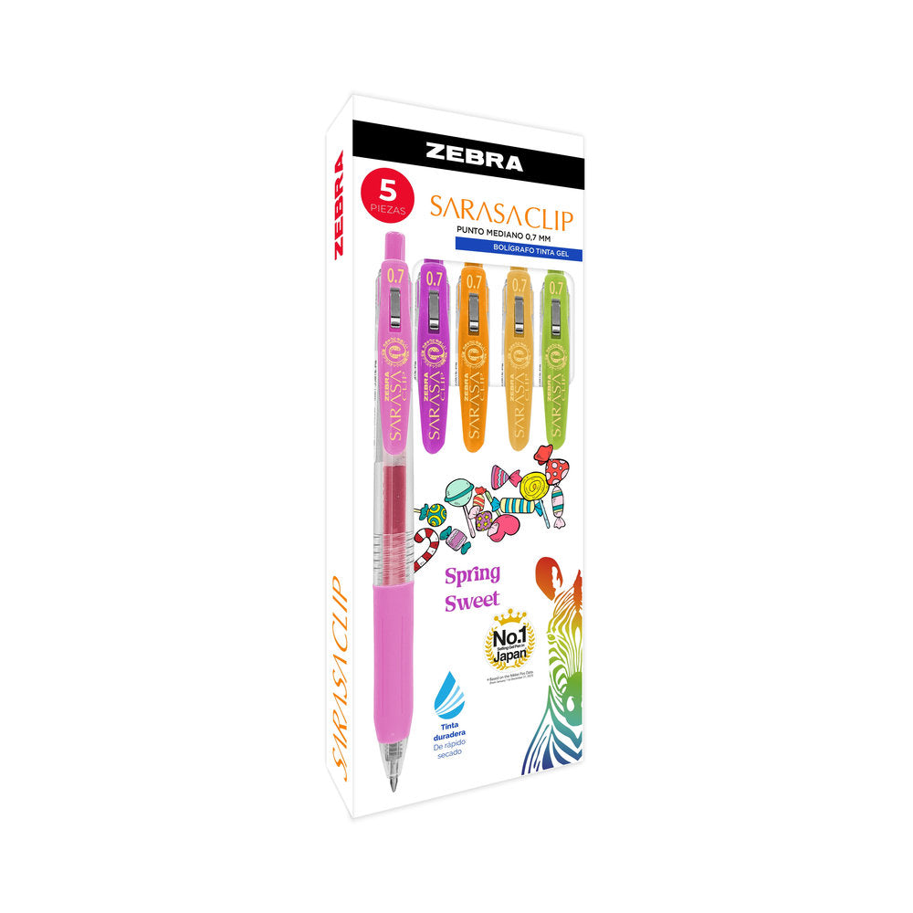 Rollerbal Tinta Gel - Sarasa Clip - Zebra