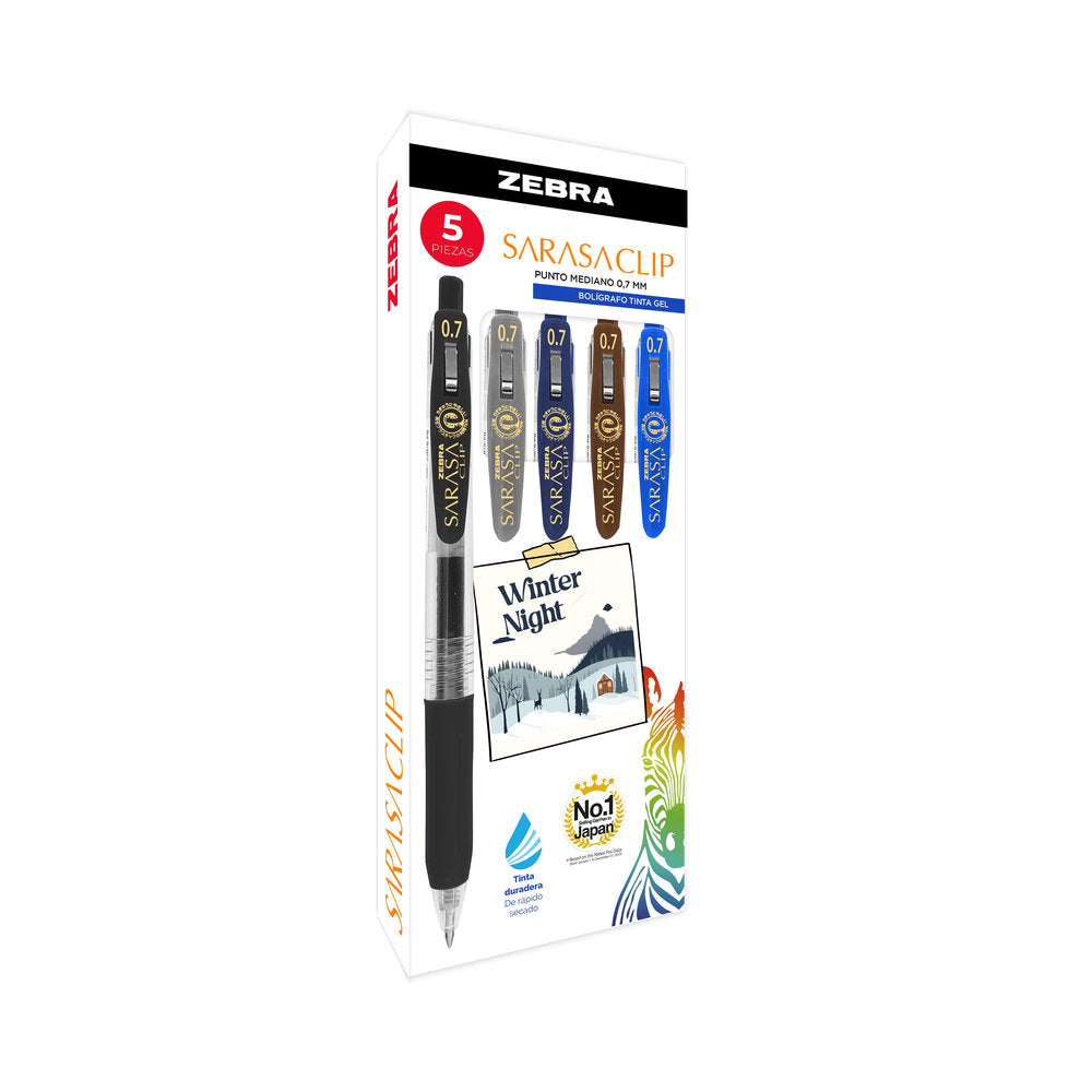 Rollerbal Tinta Gel - Sarasa Clip - Zebra