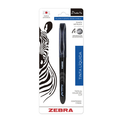 Pluma Fuente Desechable Z-Fountain Pen Zebra