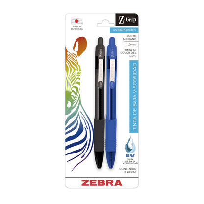 Bolígrafo Retráctil Z-Grip Zebra