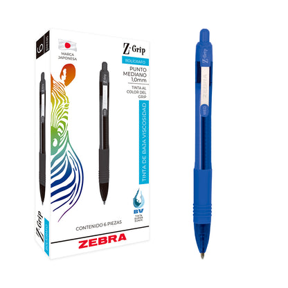 Bolígrafo Retráctil Z-Grip Zebra