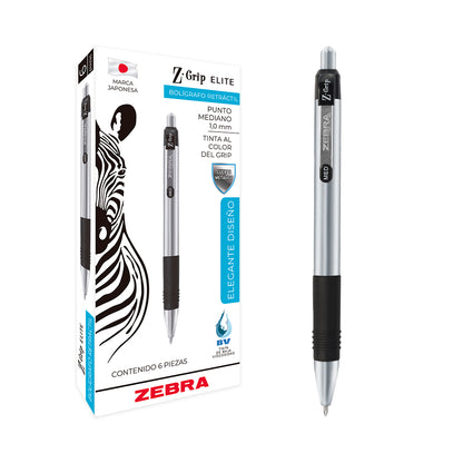 Bolígrafo Retráctil Z-Grip Elite Zebra