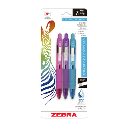 Bolígrafo Retráctil Mini Z-Grip Zebra