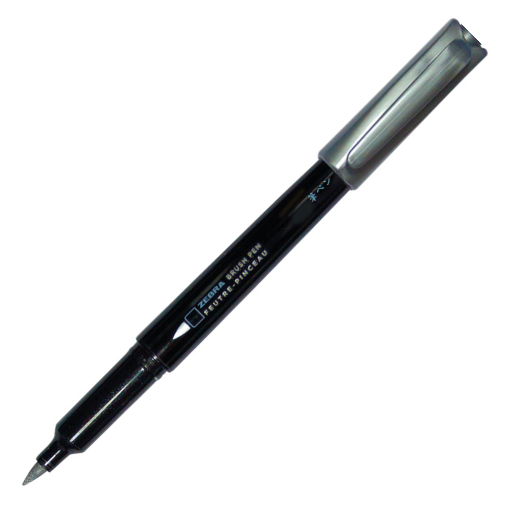Marcador Metálico Brush Pen Zebra